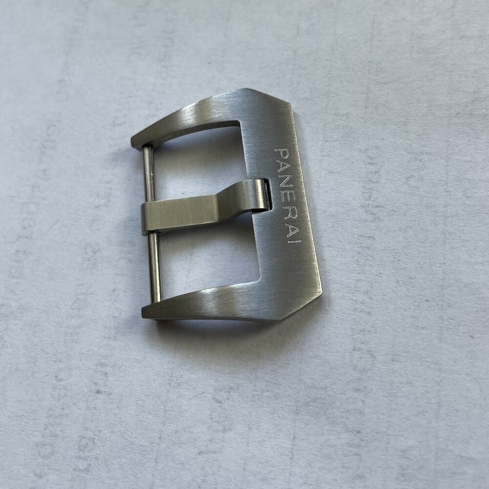 Panerai 22 MM Pre V Brushed Stainless Steel Buckle (22MM)